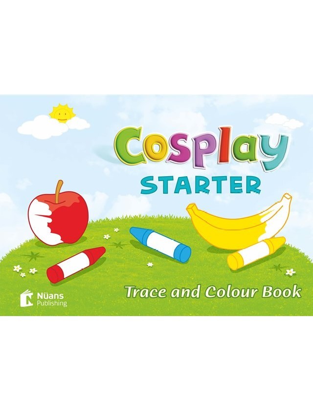 Cosplay Starter Trace and Colour Book (Activity Book)