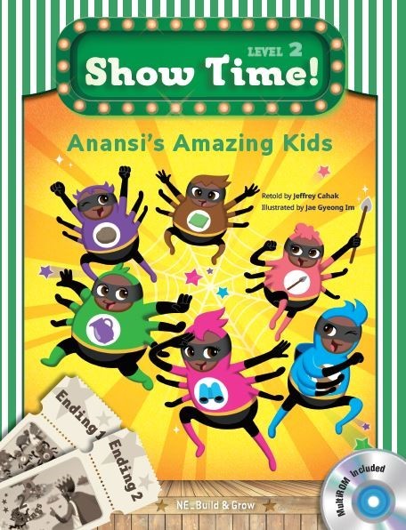 Anansi’s Amazing Kids +Workbook +MultiROM (Show Time Level 2)