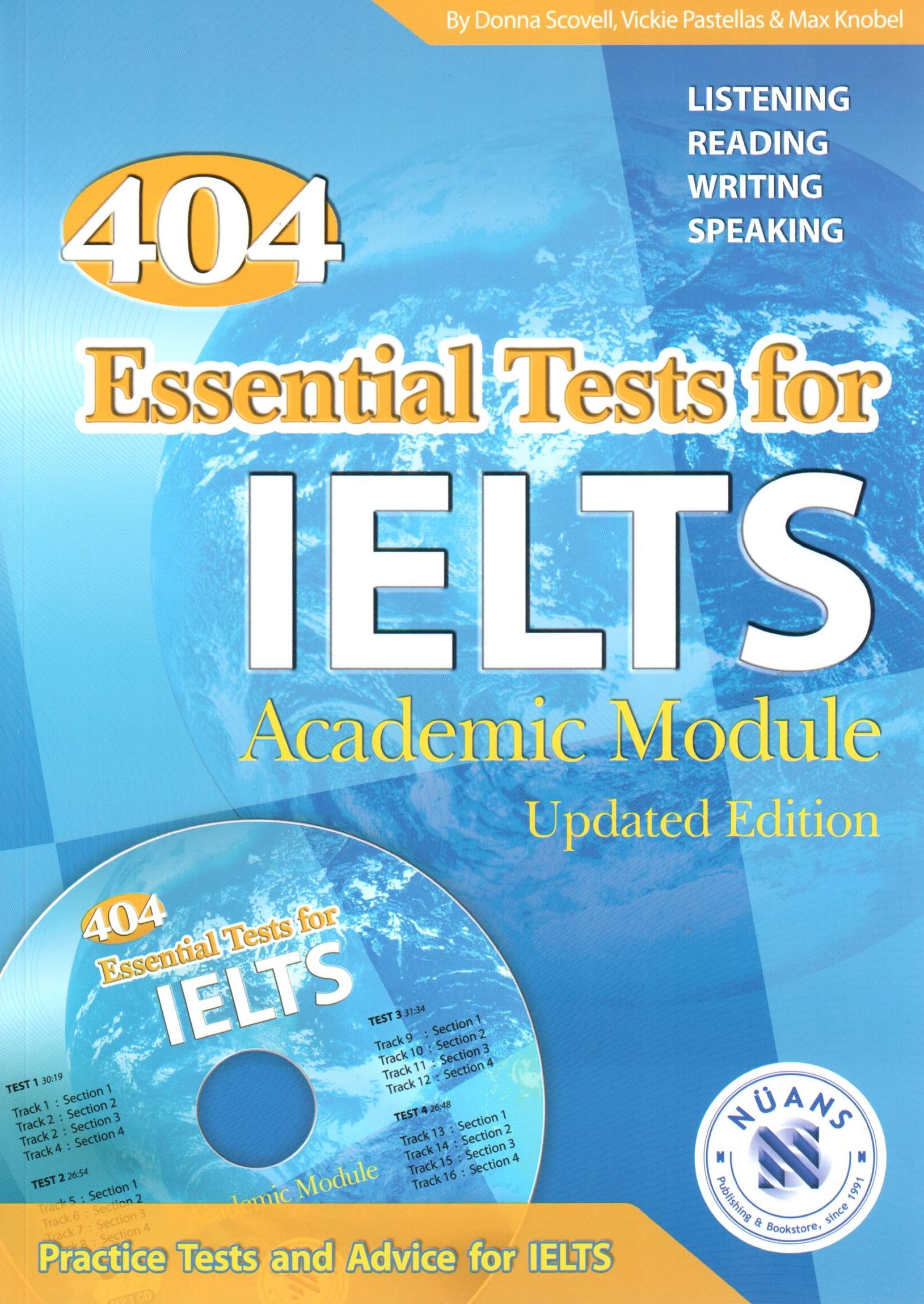 404 Essential Tests for IELTS +Audio