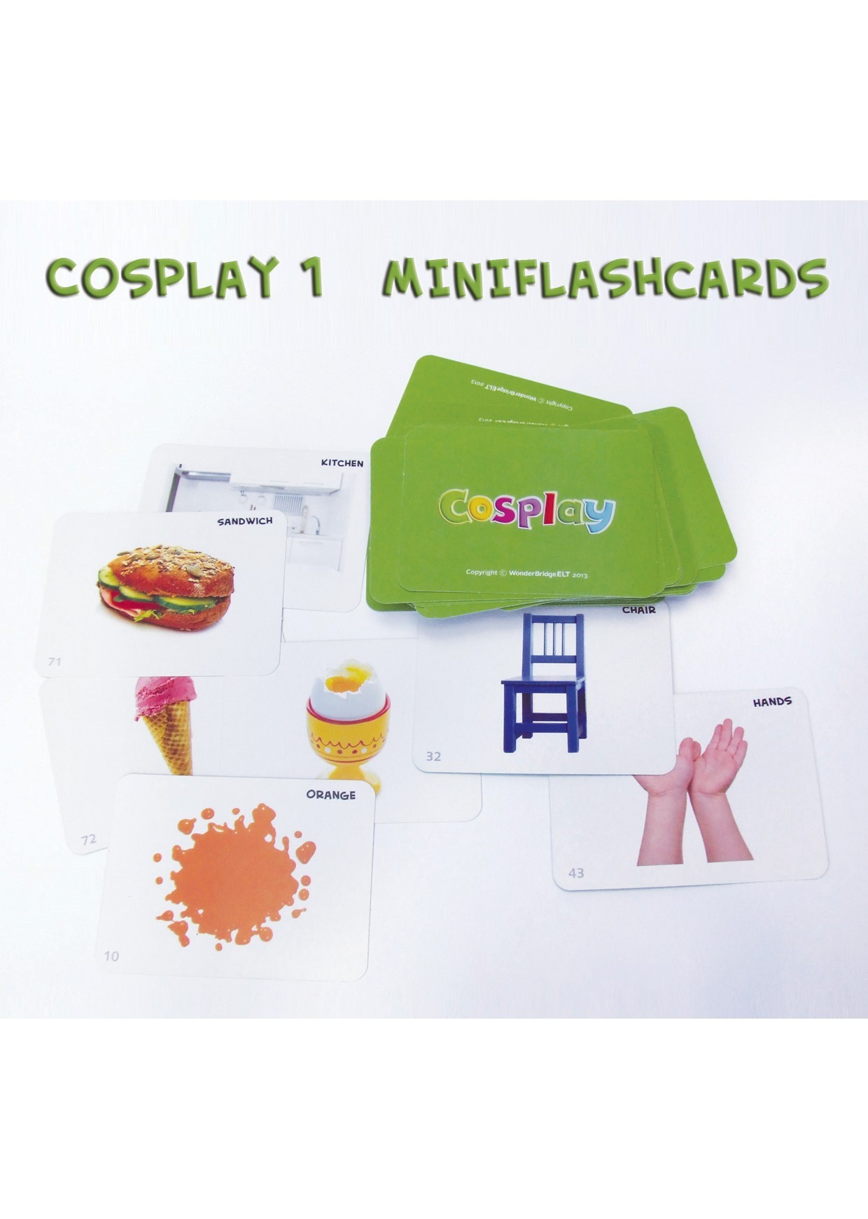 Cosplay 1 Mini Flashcards