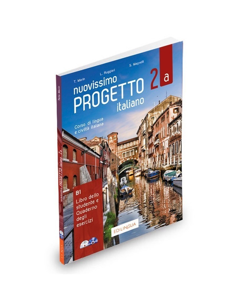 Nuovissimo Progetto italiano 2a (Libro+Quaderno+Esercizi interattivi+DVD+CD)