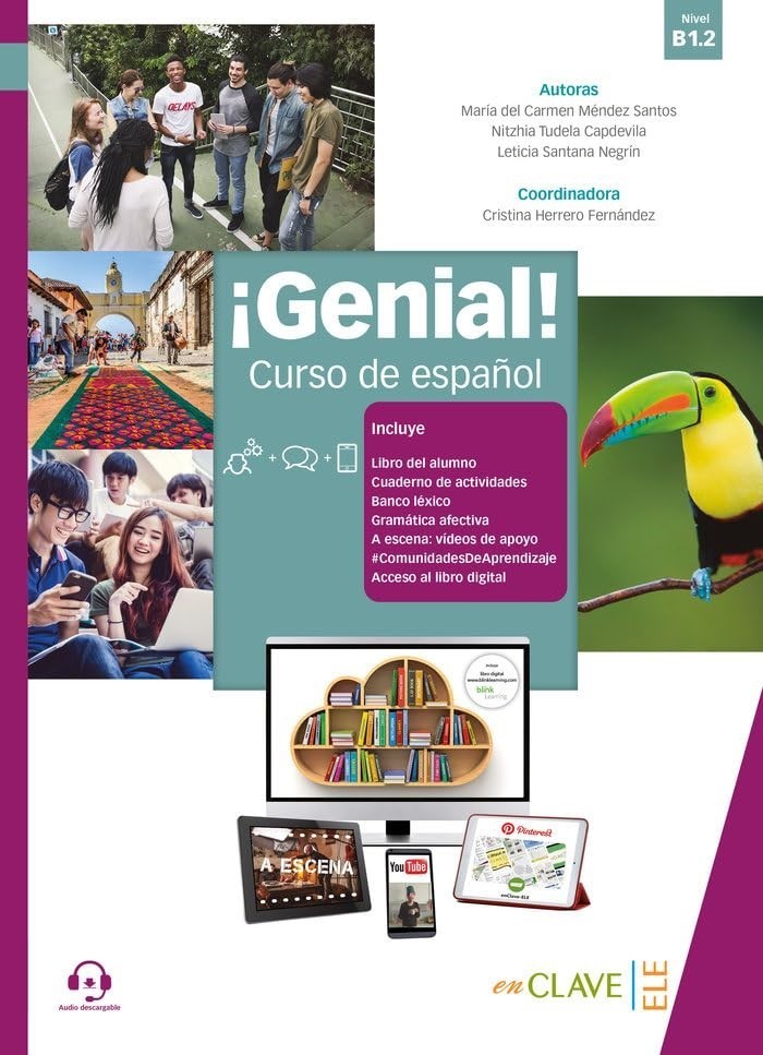 ¡Genial! B1.2 Libro del alumno + Cuaderno + Audio descargable