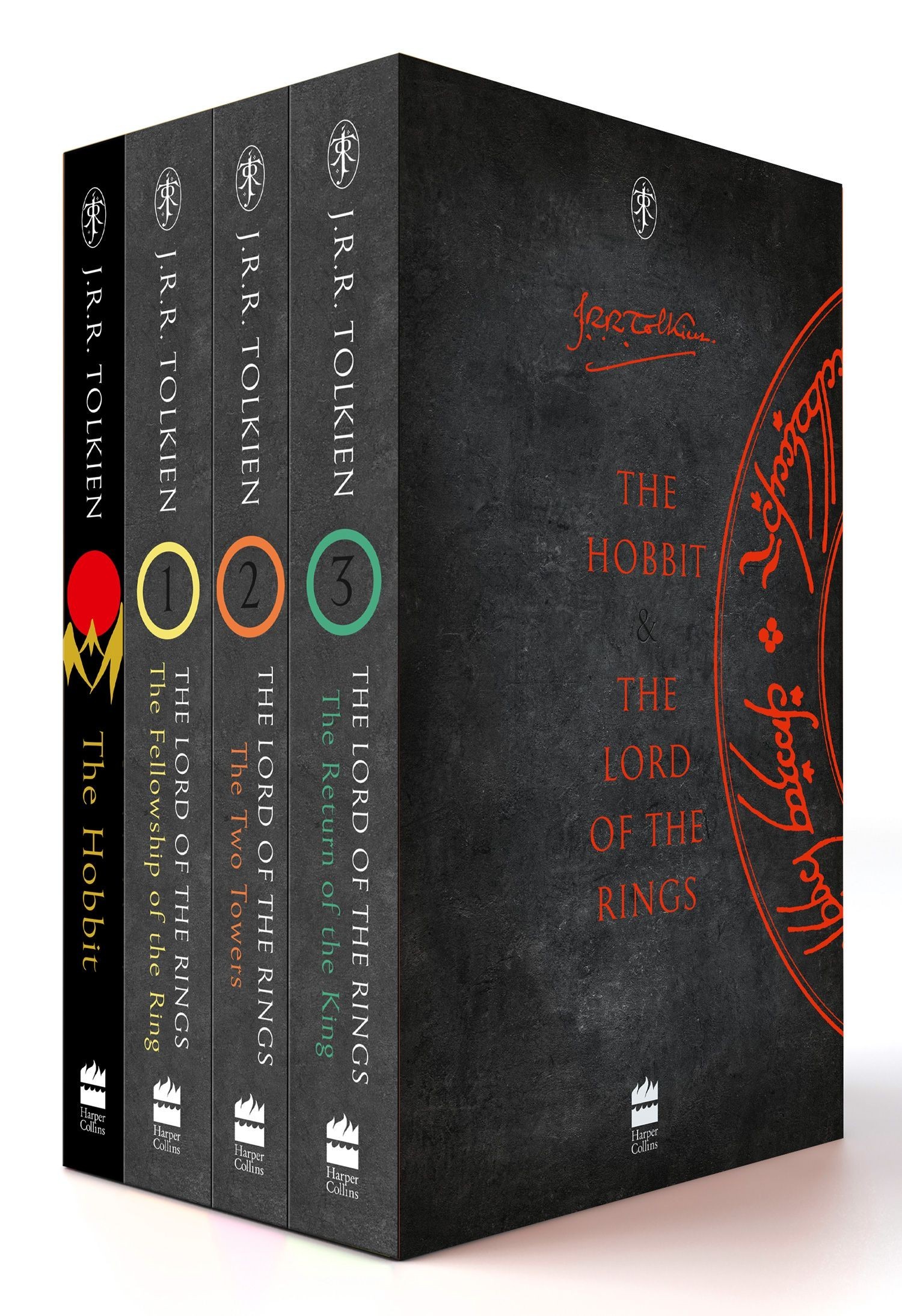 The Hobbit & The Lord of the Rings Boxed Set (4 Books)