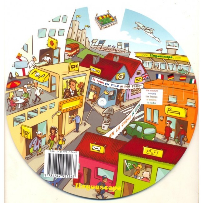 In Town (Vocabulary Wheel)