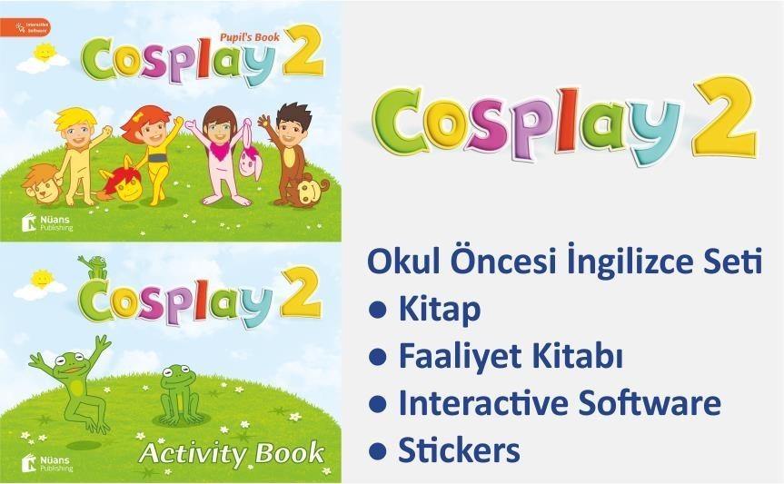 Cosplay 2 Okul Öncesi İngilizce Seti