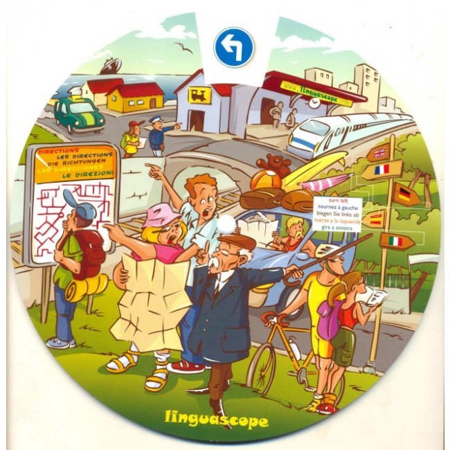 In Town (Vocabulary Wheel)