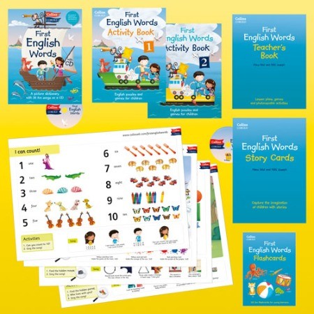 Collins First English Words - Activity Pack