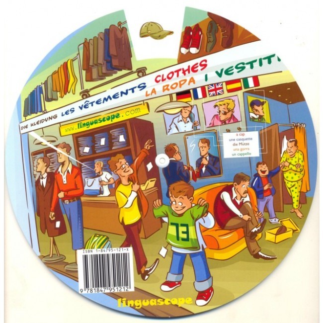 Clothes (Vocabulary Wheel)