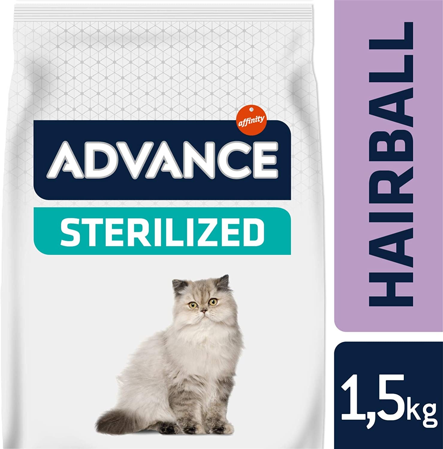 Advance Sterilized Hairball Hindili Kısır Kedi Maması 1.5 Kg