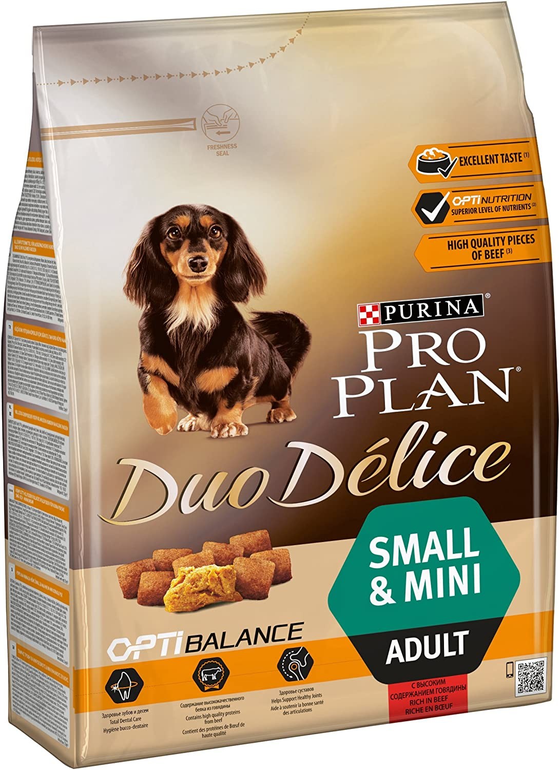 Pro Plan Small Duo Delice Parça Etli Biftekli 2,5 kg Yetişkin Köpek Maması
