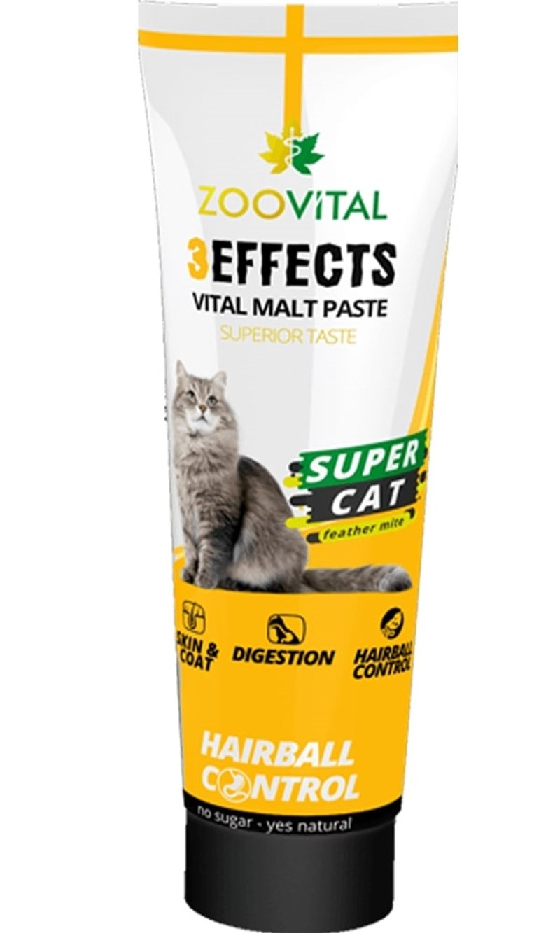 ZooVital Malt Paste 3 Effects 100 GR Kedi Maltı