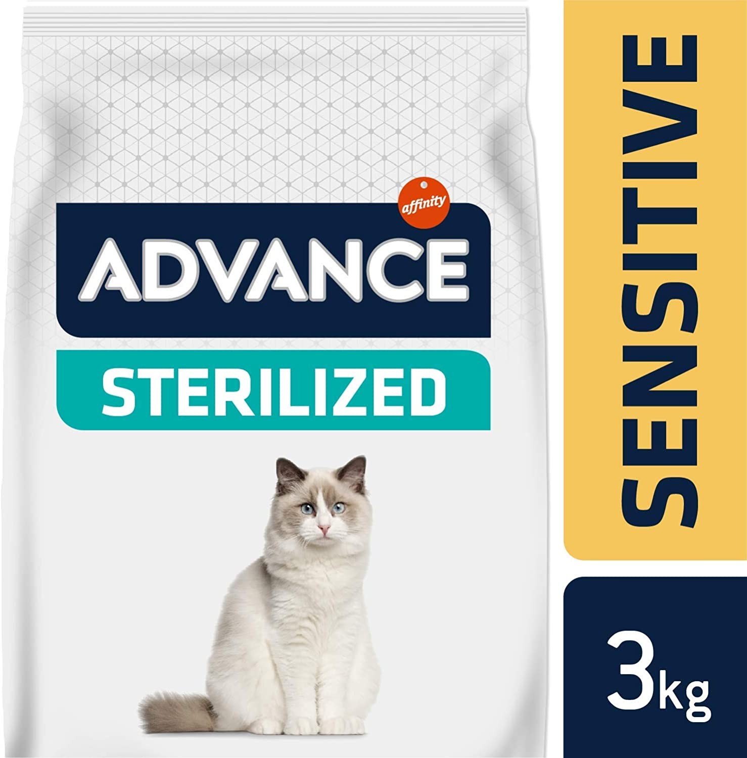 Advance Sensitive Somonlu Kısırlaştırılmış Kedi Maması 3Kg