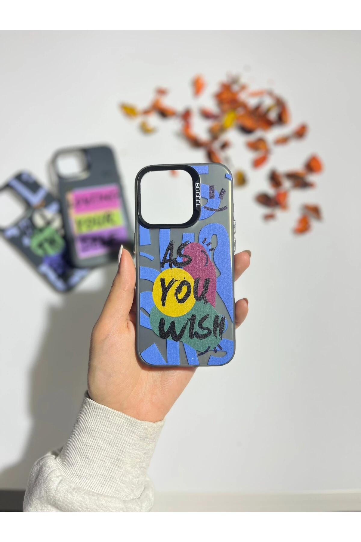 iPhone 14 Pro Max Uyumlu Dilek Temalı Hediyelik Kılıf
