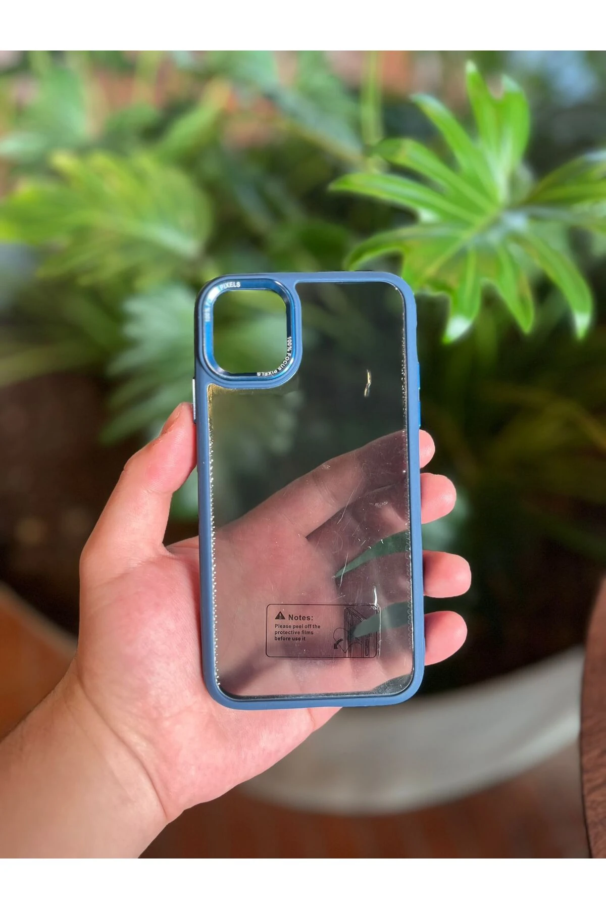 iPhone 15 Pro Uyumlu Renkli Çerçeveli Metal Kamera Koruyuculu Cam Kılıf