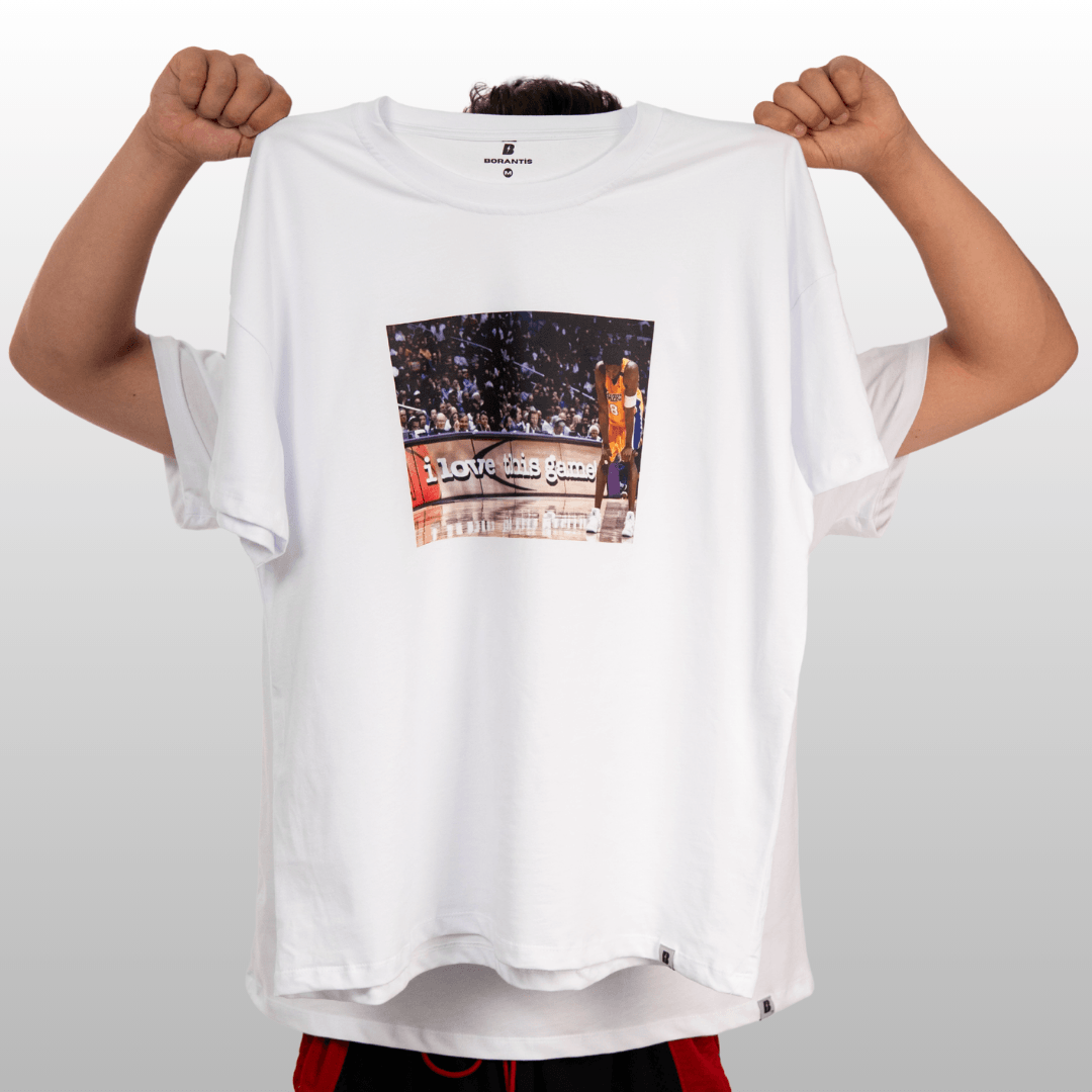 Oversize The Greatest "I Love This Game" Tişört