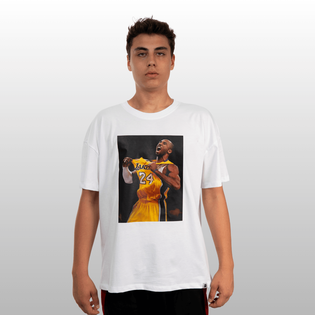 Oversize The Greatest' "Mamba" Tişört