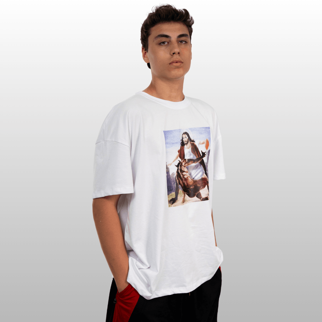 Oversize The Greatest "Holly Crossover" Tişört