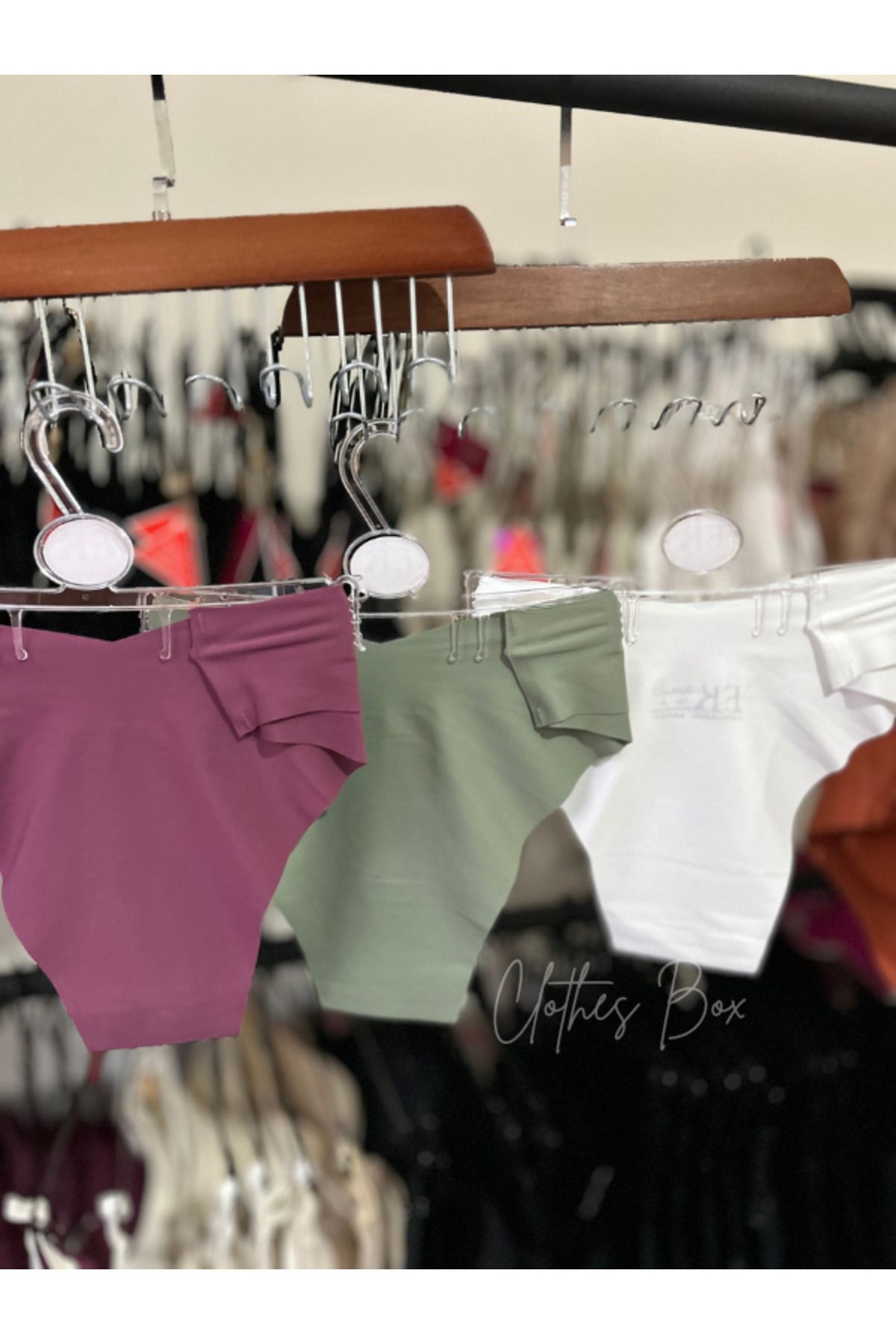 Lazer Kesim Dikişsiz Iz Bırakmayan Kadın Bikini Külot 3'lü Paket (MÜRDÜM-EKRU-SİYAH)