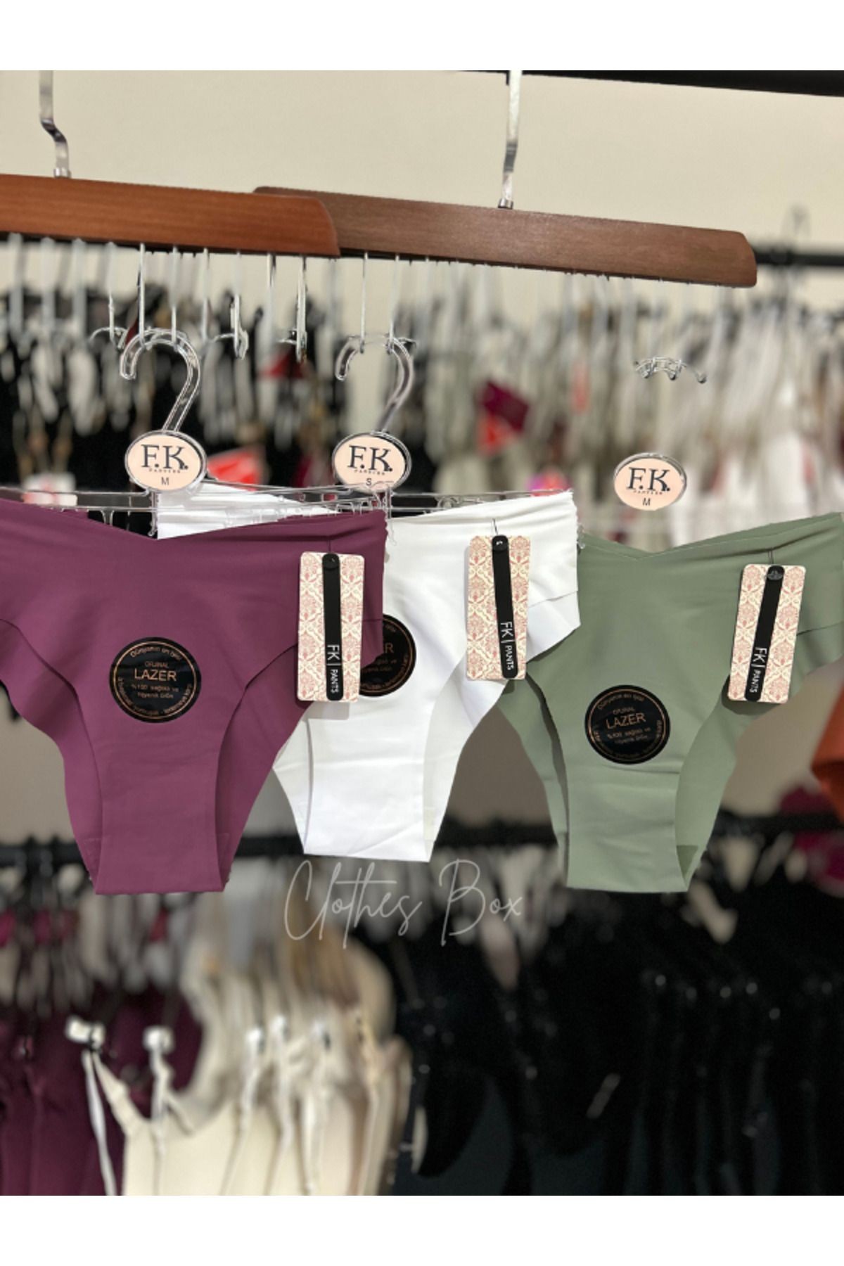 Lazer Kesim Dikişsiz Iz Bırakmayan Kadın Bikini Külot 3'lü Paket (MÜRDÜM-EKRU-SİYAH)