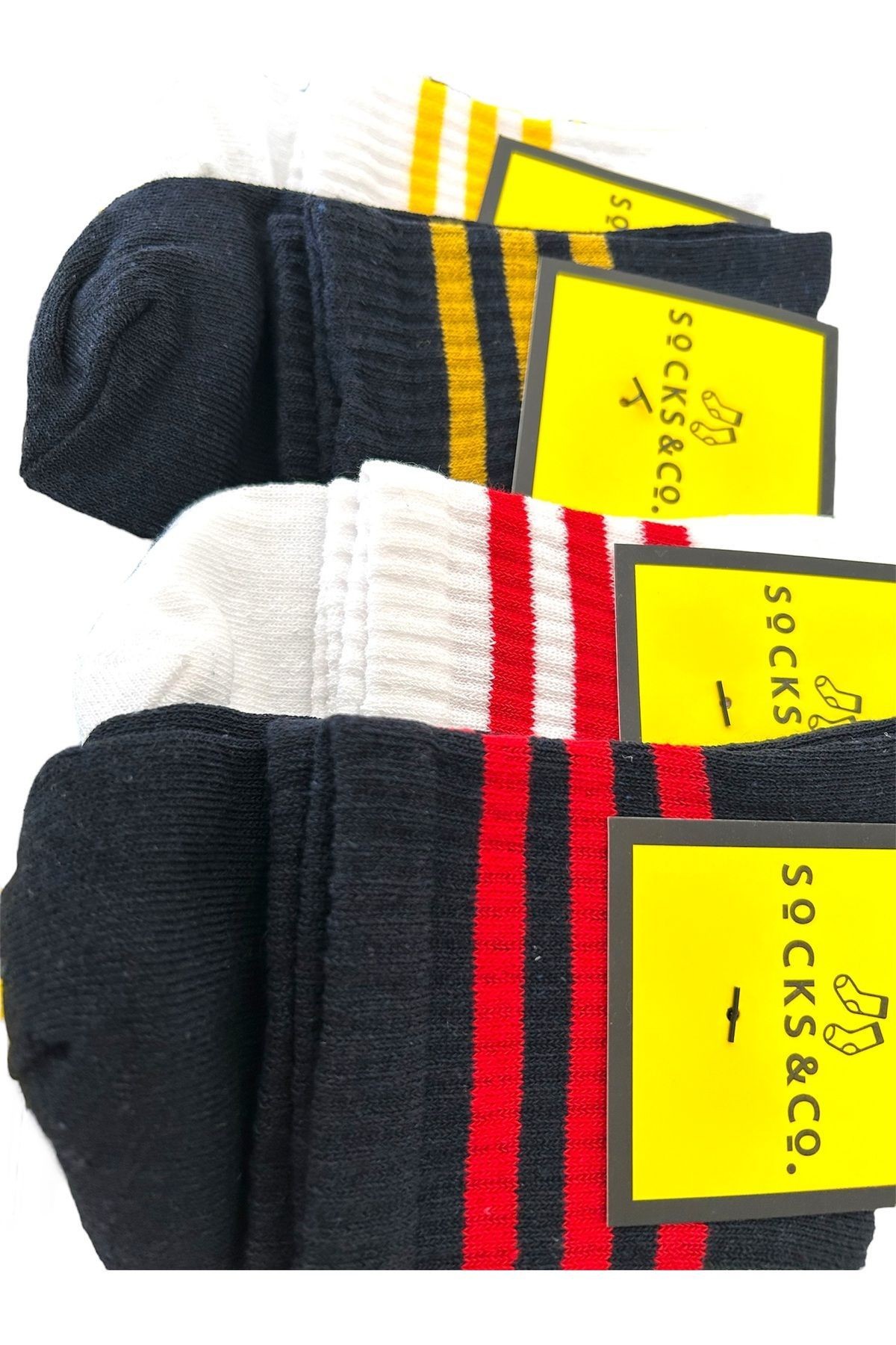 Unisex Pamuklu Kısa Patik Çorap 6'lı Paket