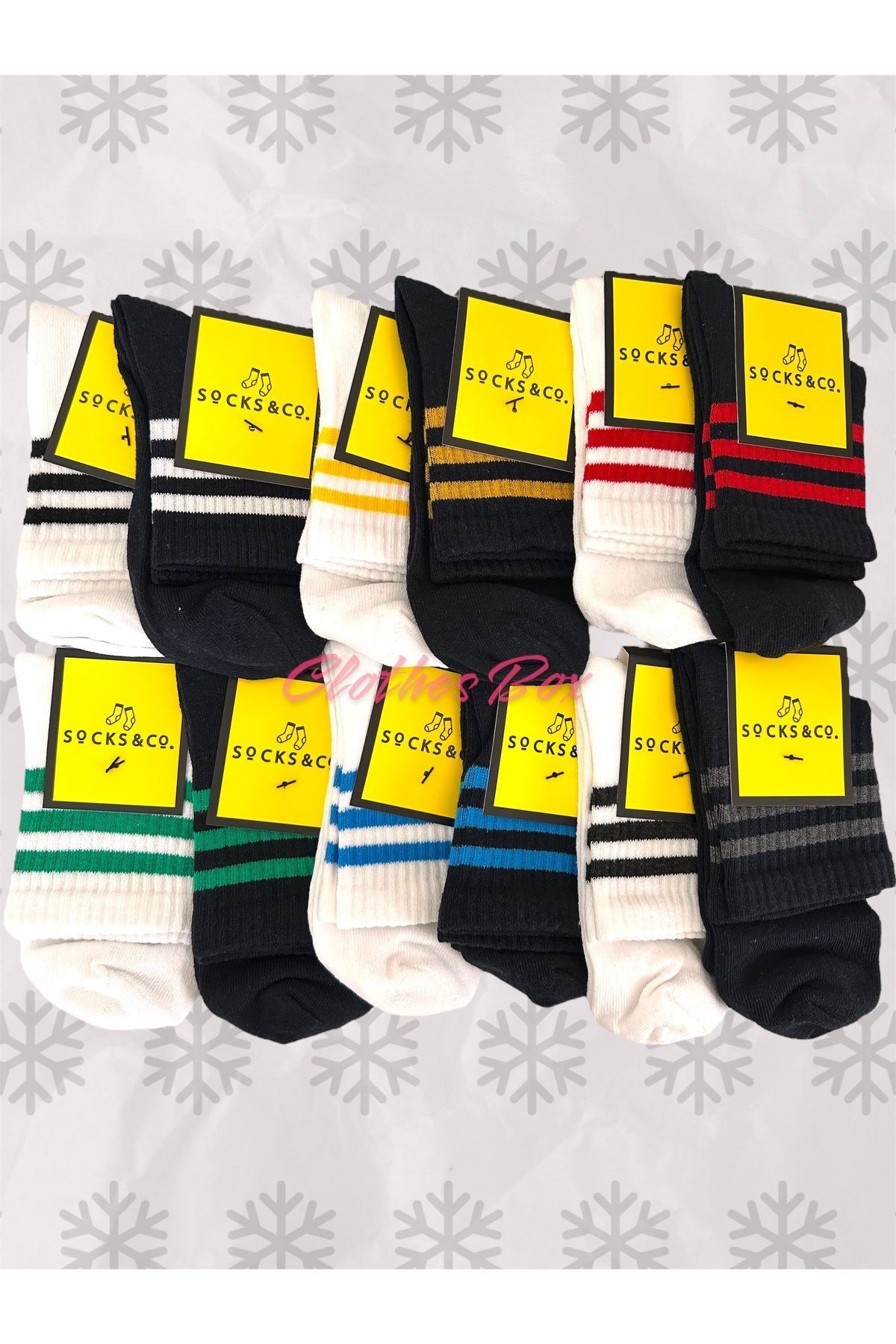 Unisex Pamuklu Kısa Patik Çorap 6'lı Paket