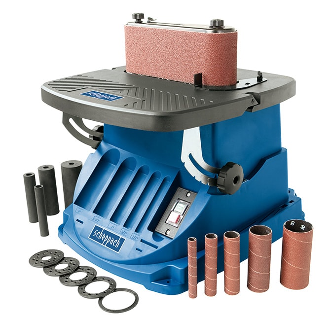 SCHEPPACH OSM600 Salınımlı Bant Ve Silindir Zımpara Makinesi - 450W