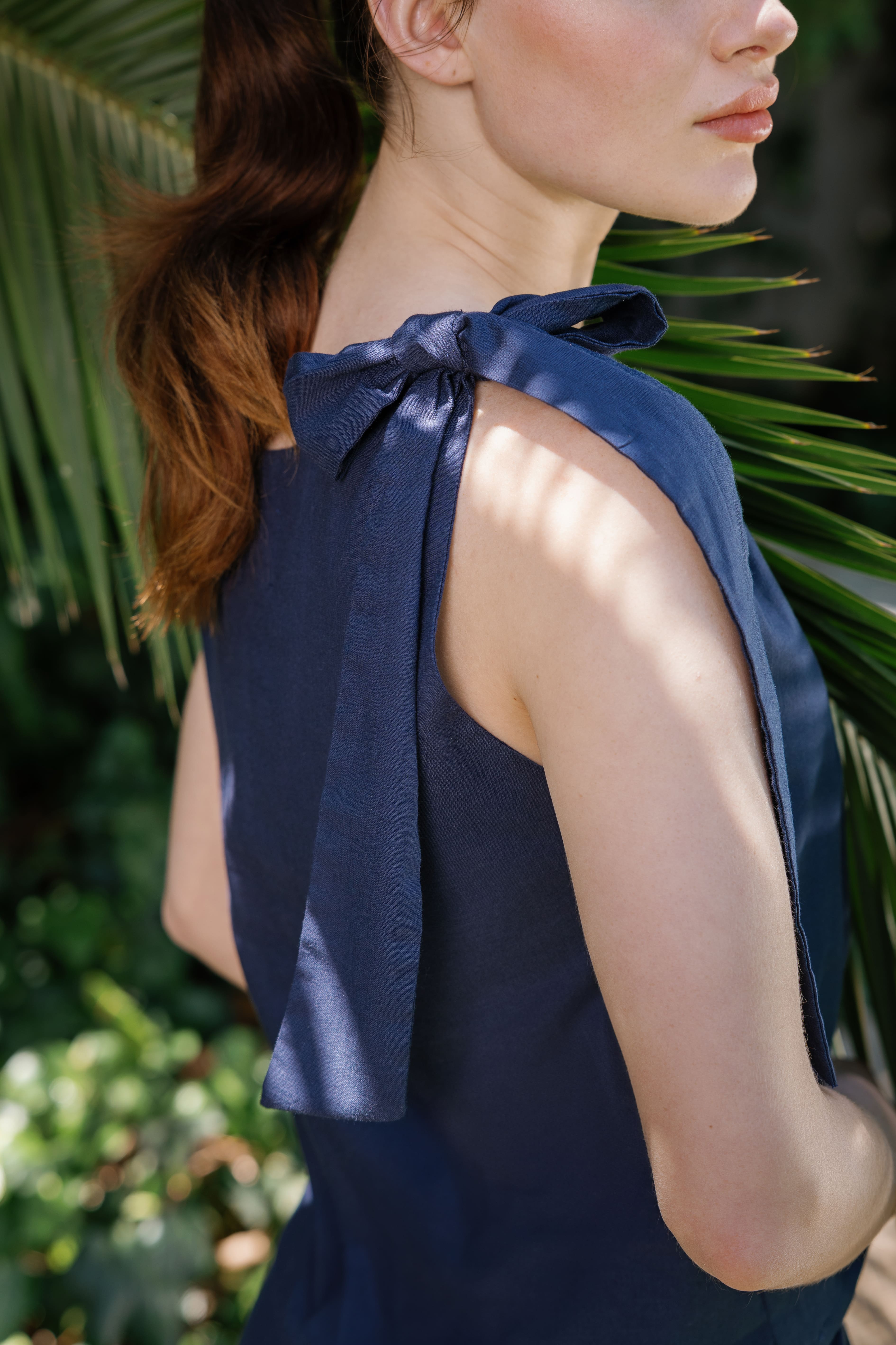 Kelly Keten Bluz Pantolon Takım