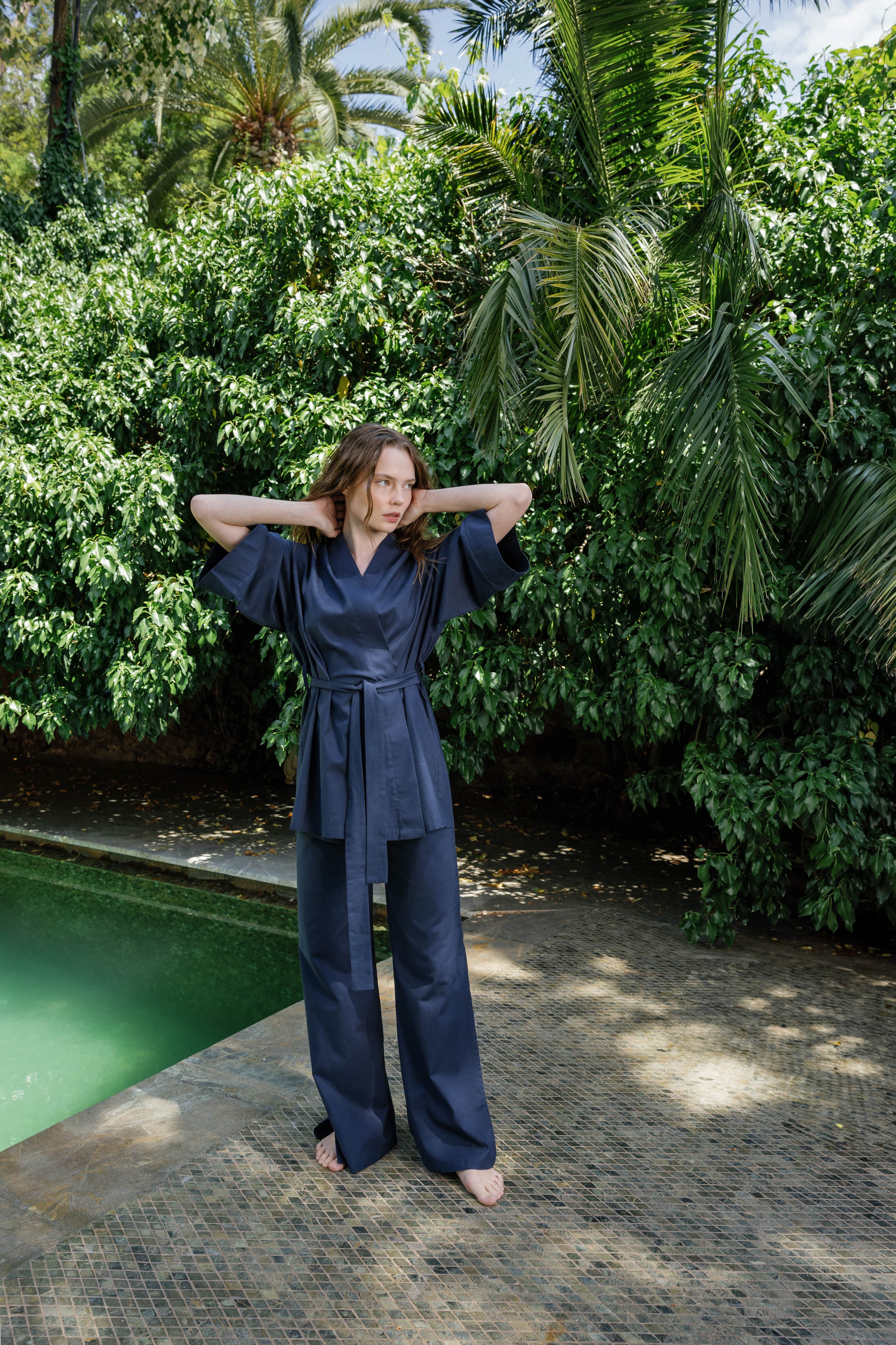 Kelly Keten Kimono Takım