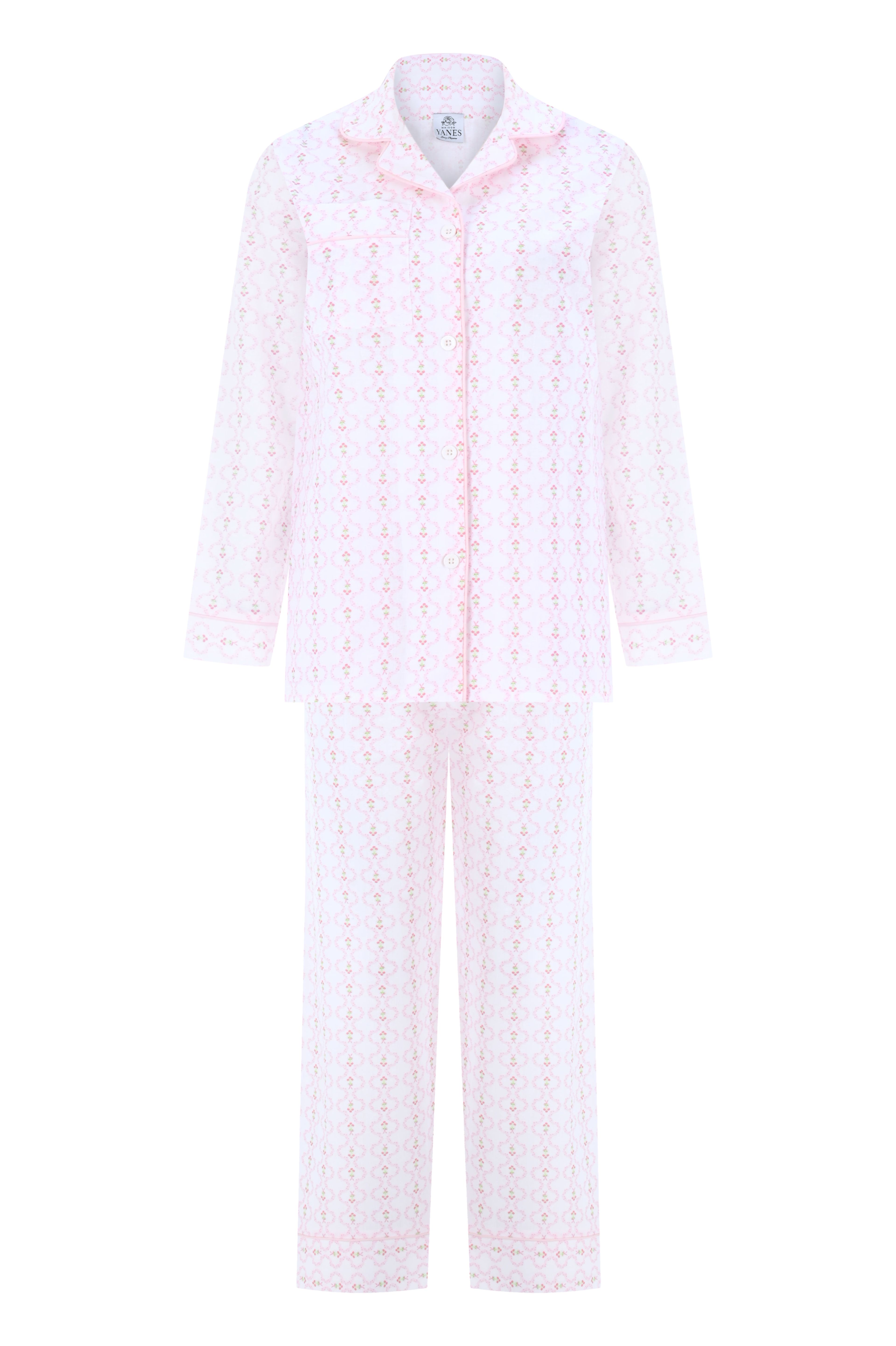 Peony Long Sleeve Women's Pajama Set
