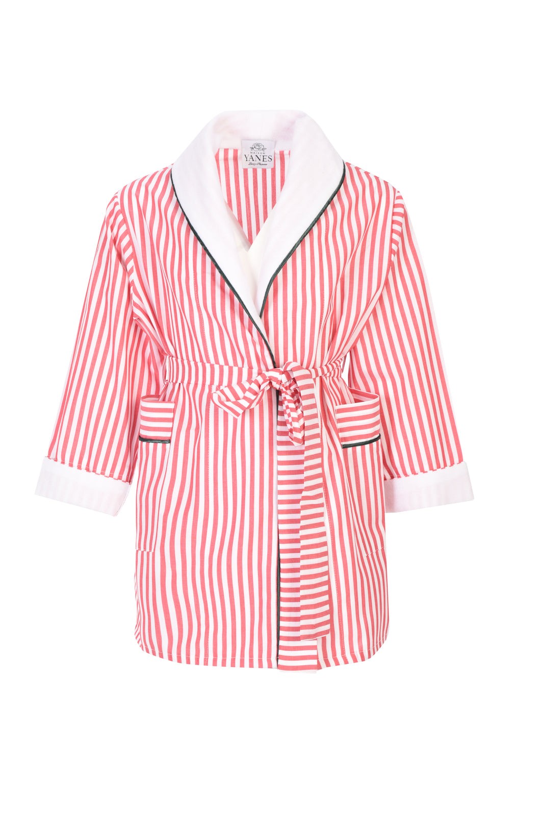 Red Stripes Robe Kids Dressing Gown