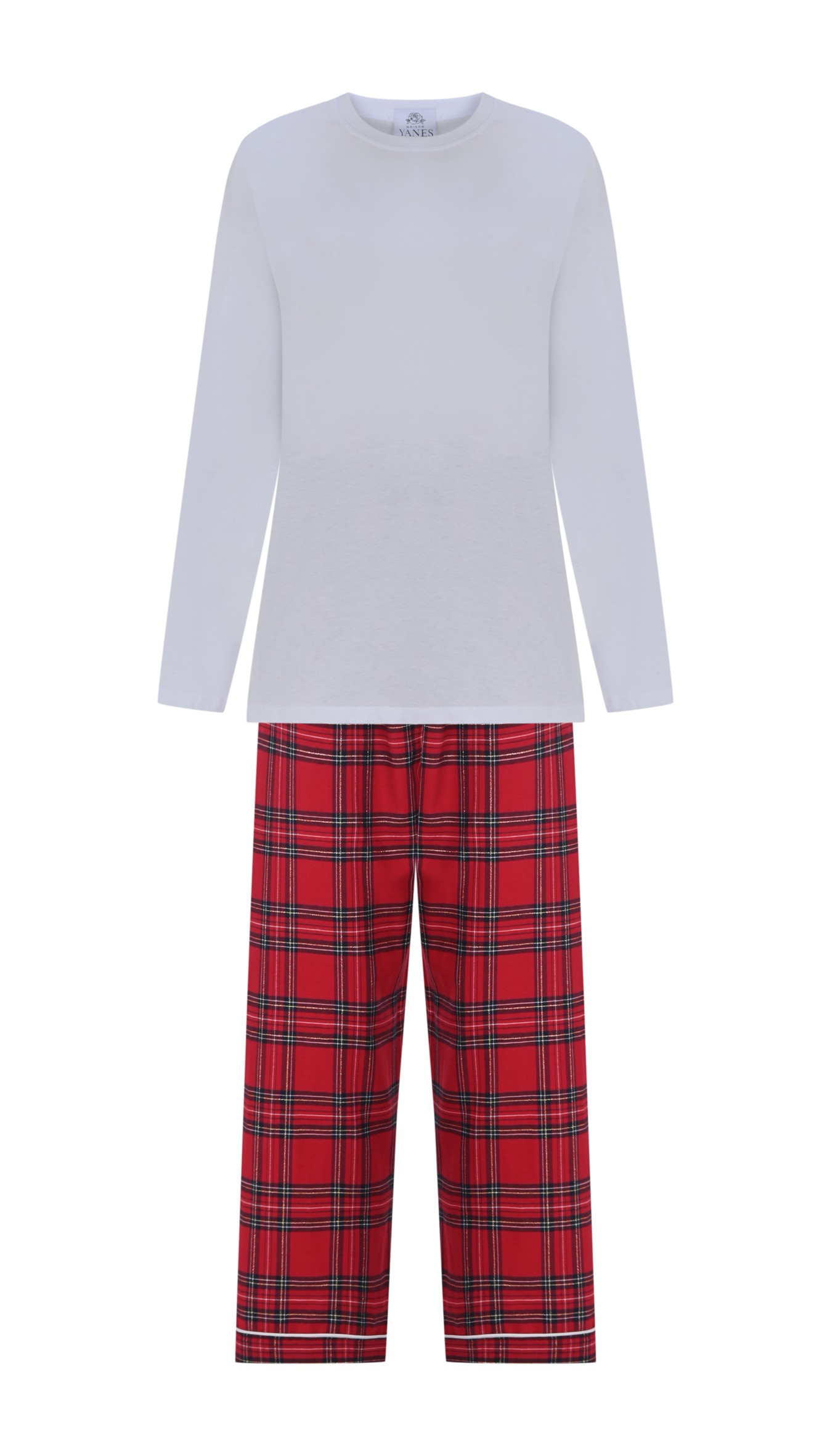 Scottish Women's Tshirt Pajamas Set and Sleep Glasses Set