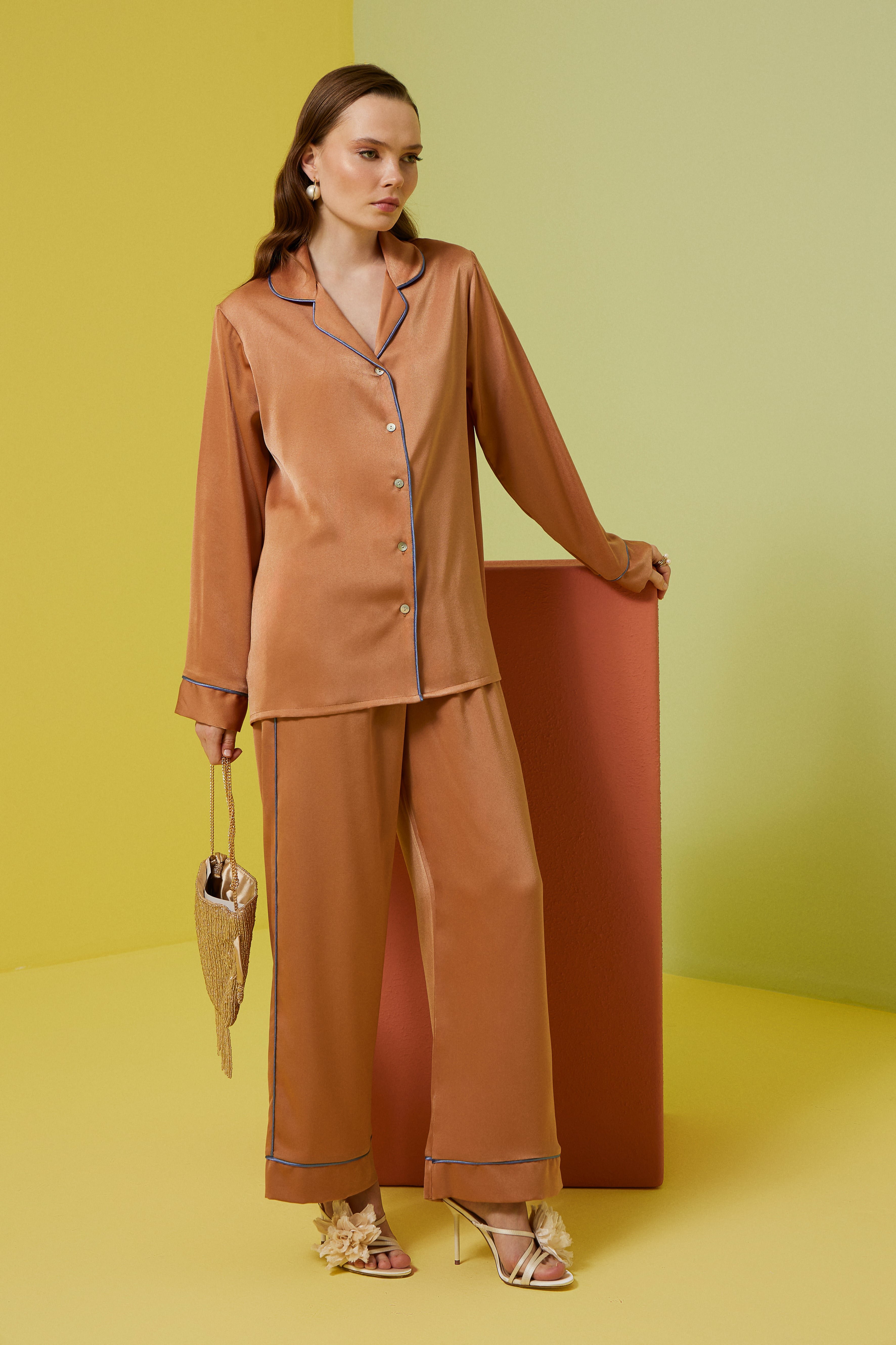 Terra Cotta Pijama Takımı