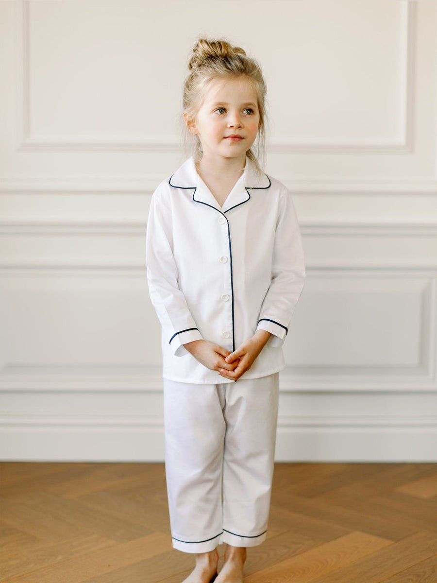 Royal Blue Kids Pajamas Set