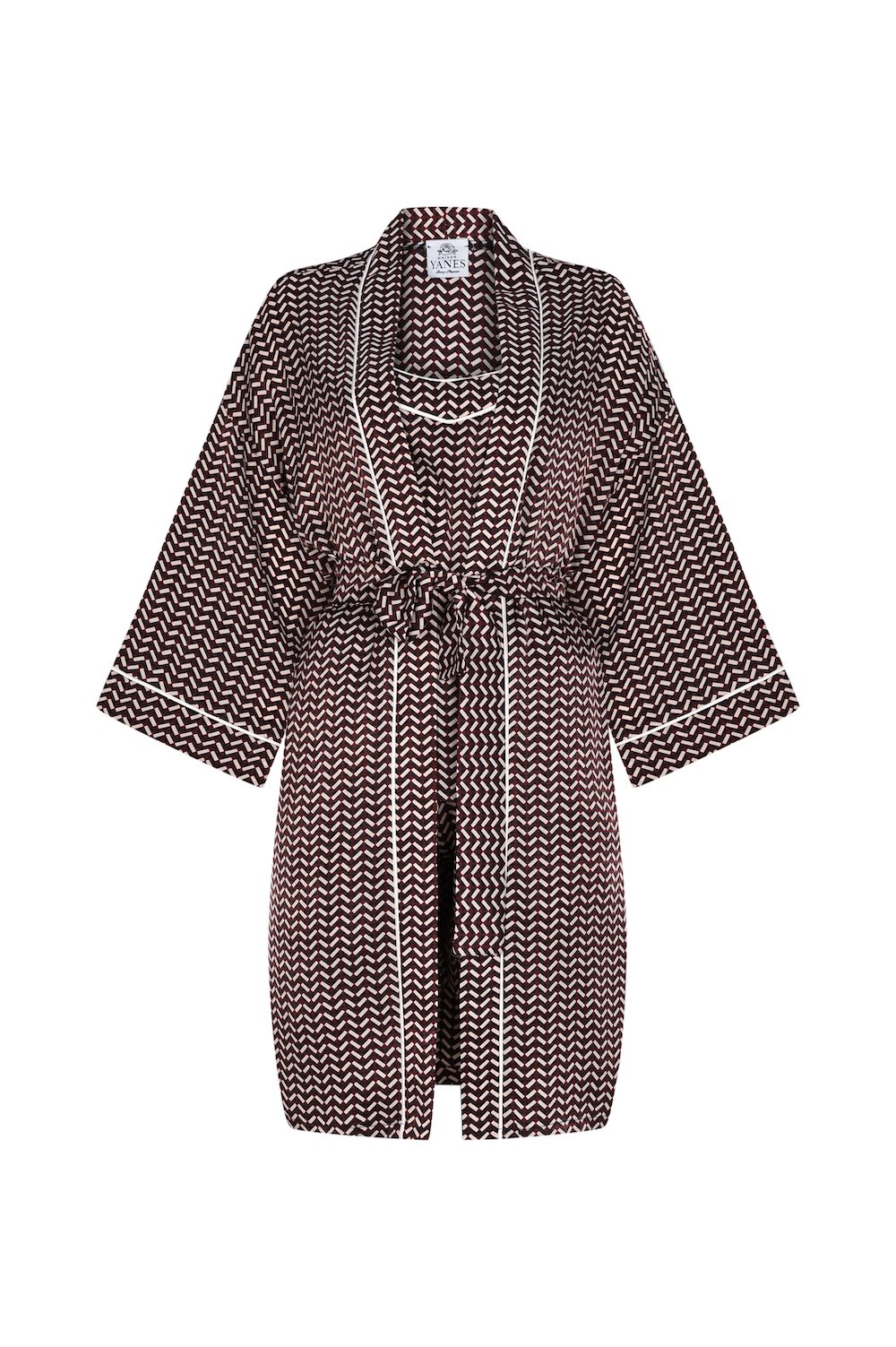 Bordeaux Kadın Şortlu Özel Pijama Set