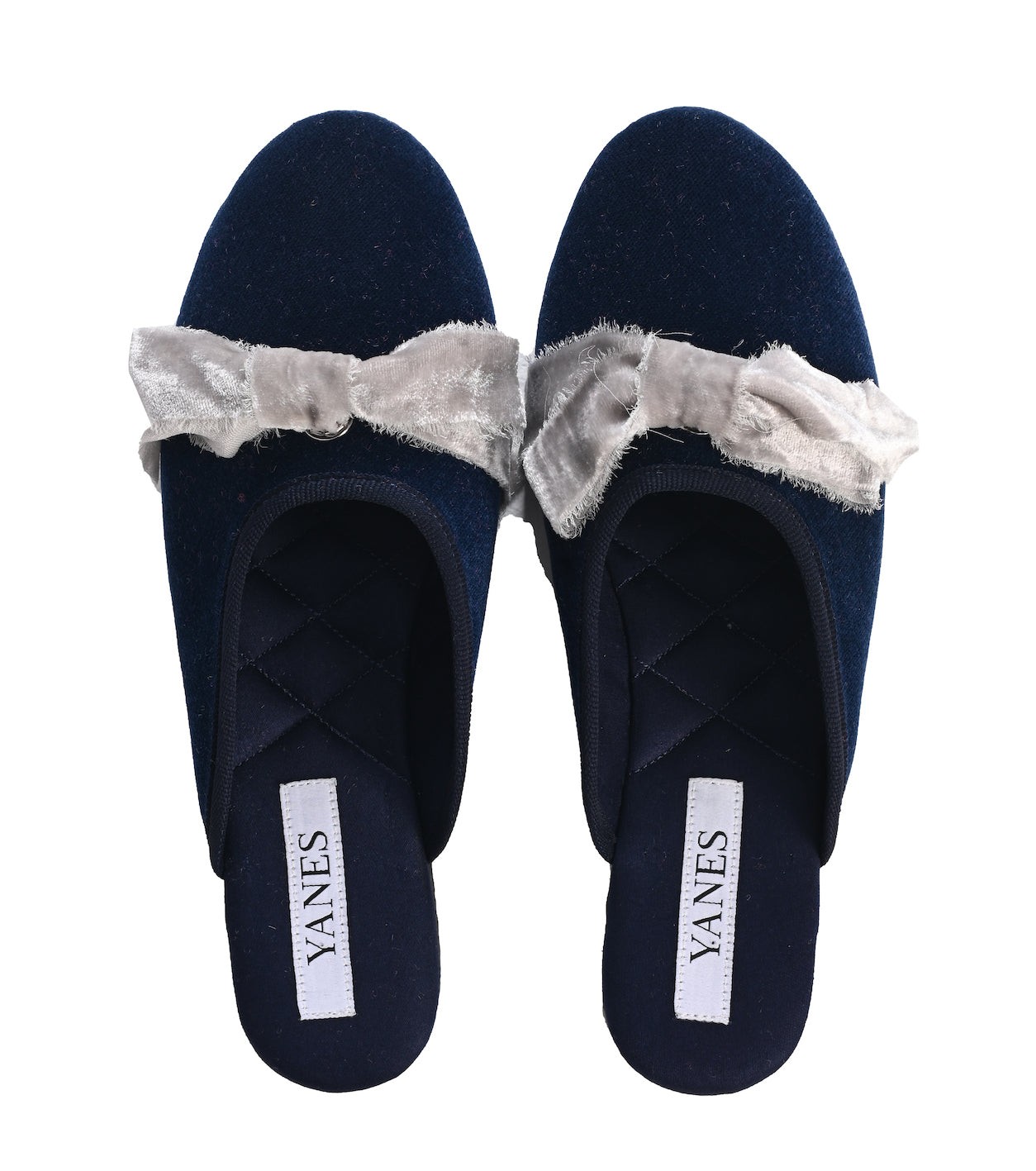 Tie and Keep & Yanes Navy Blue Indoor Slippers