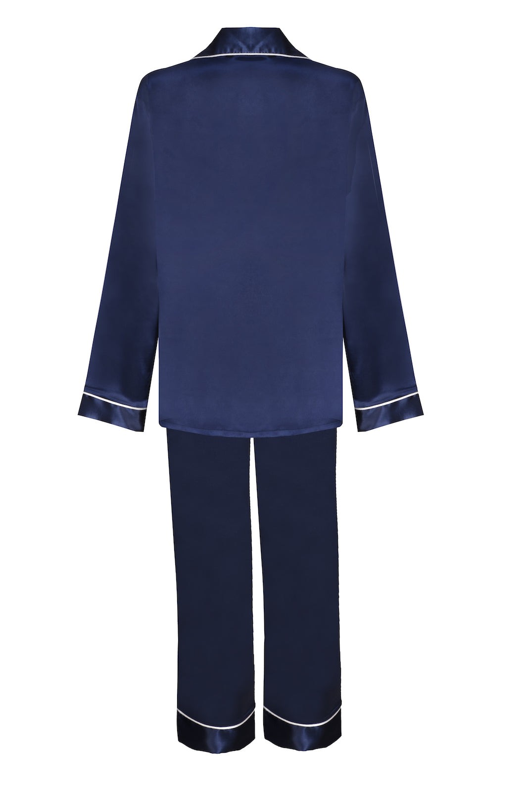 "Mom & Bride to be" Collection Satin Navy Blue Pajama Set