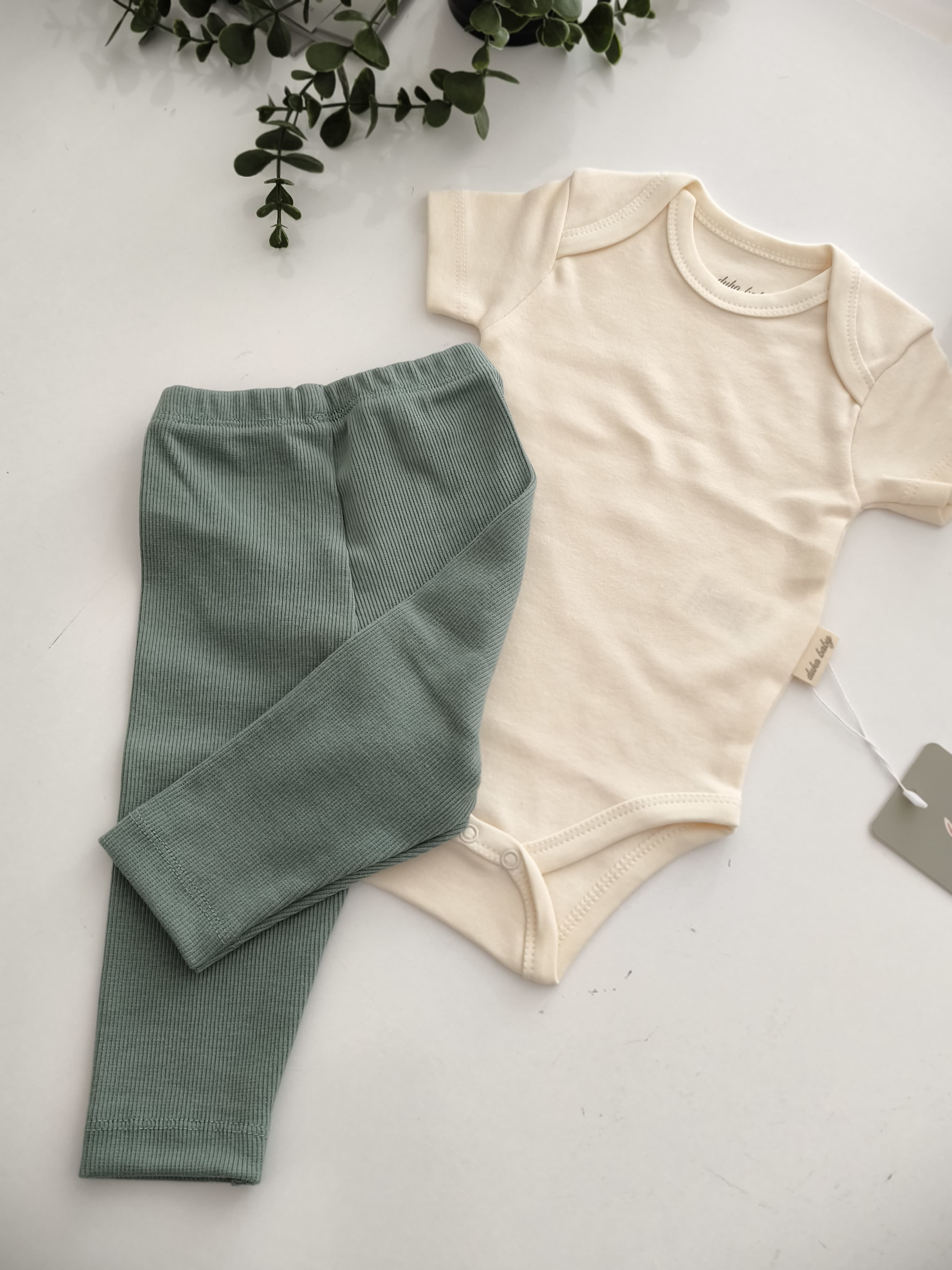 Body & Tayt 2'li Takım - Mint