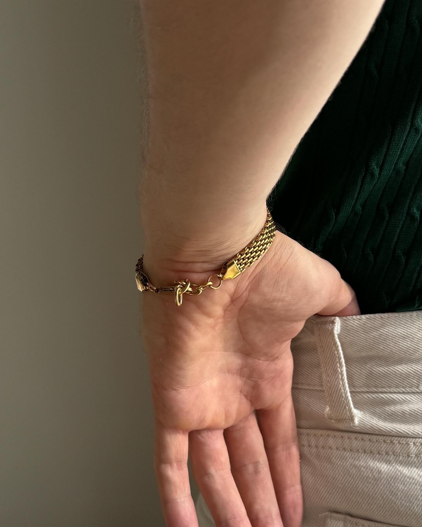 S.L Gold Bracelet