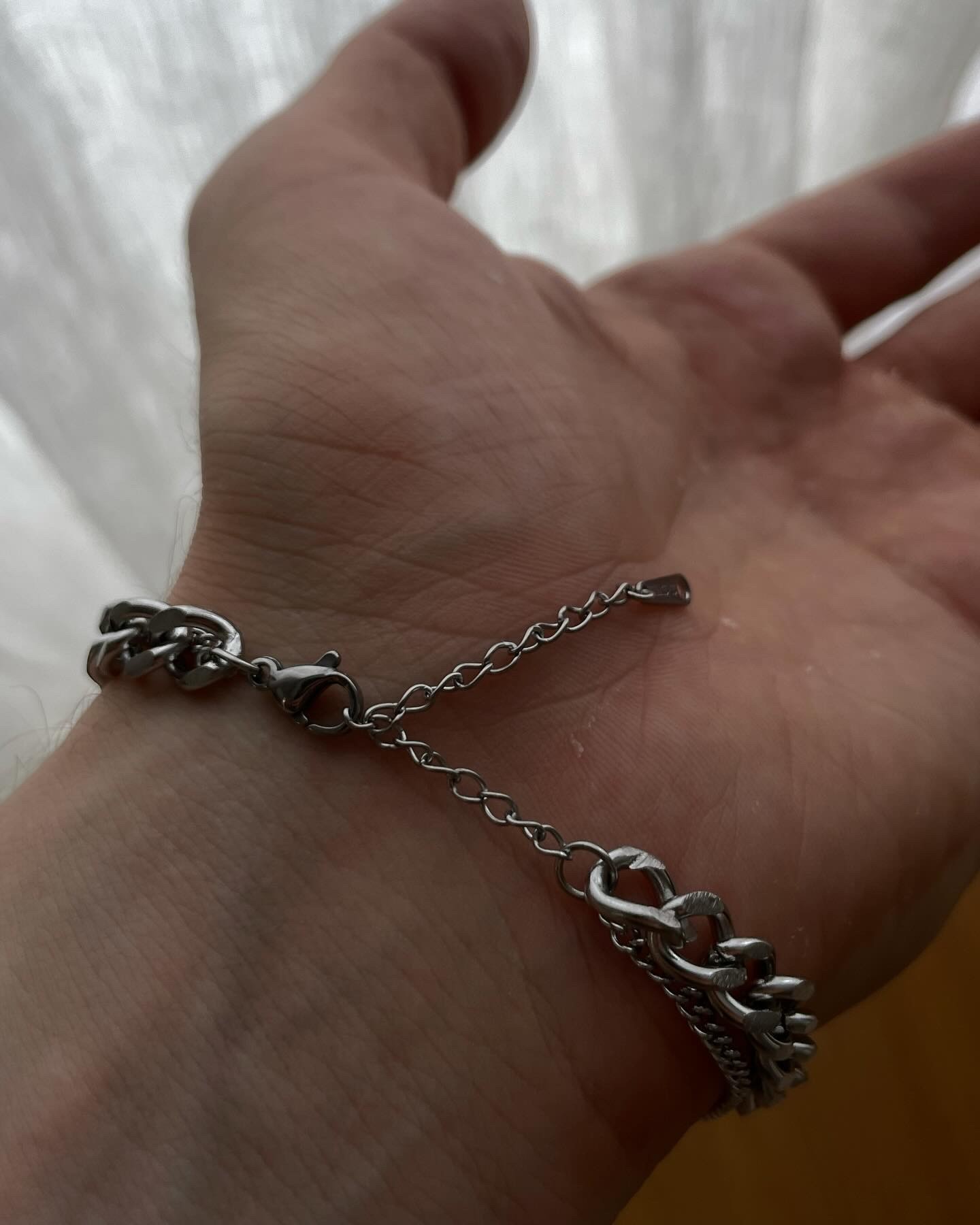 T. Thick Steel Bracelet