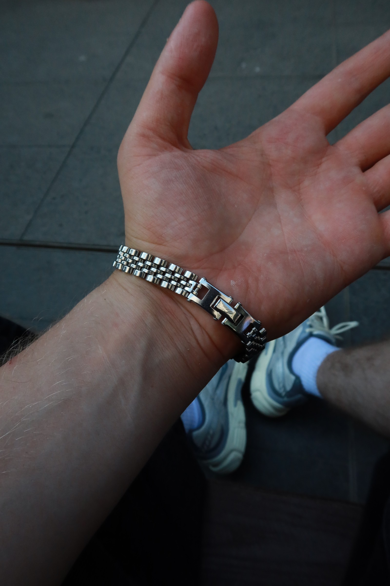 Steel Royal Link Bracelet