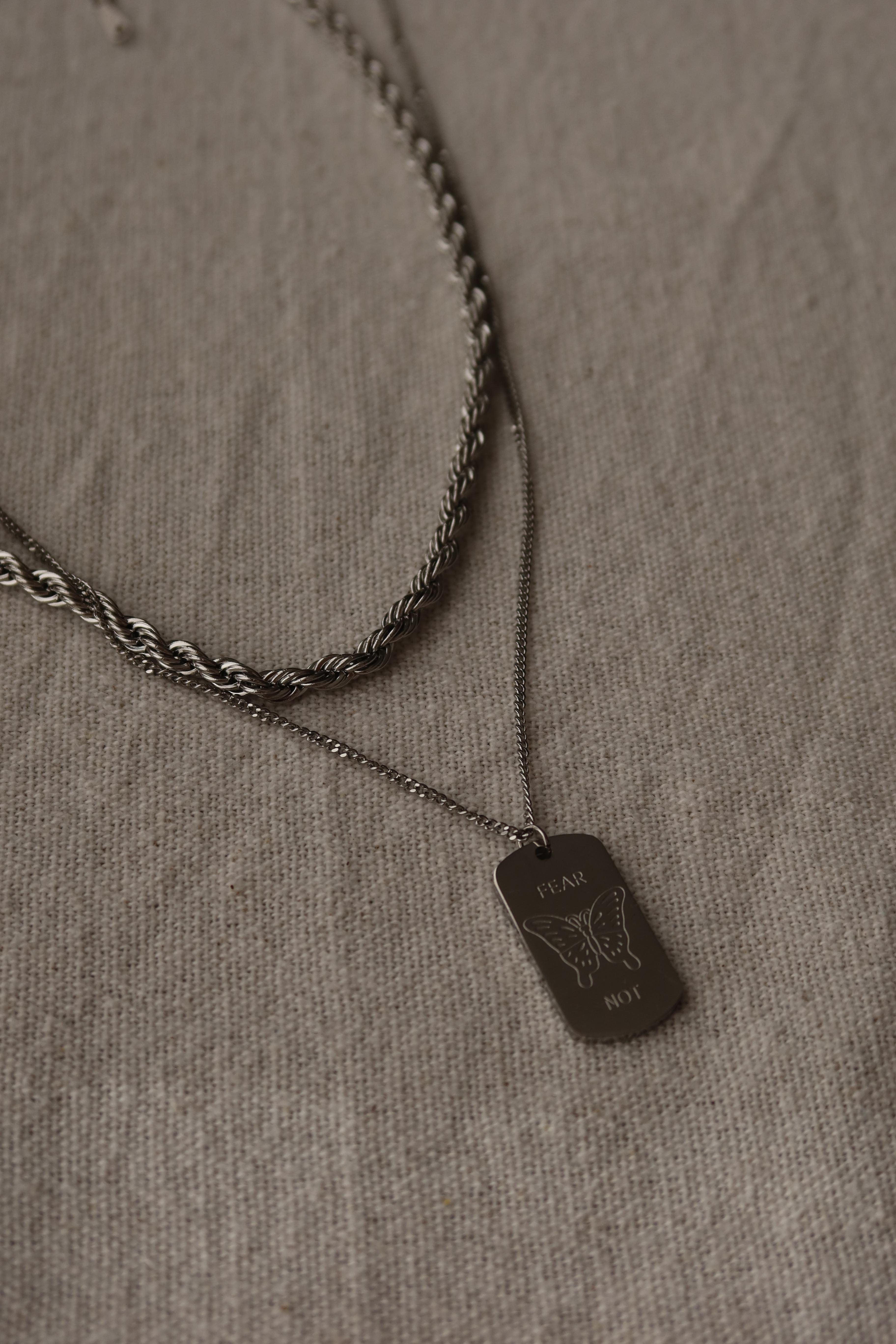 F.N Silver Necklace