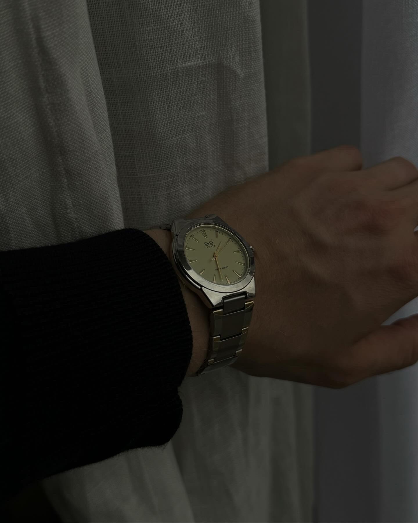 S.Y Silver-Gold Vintage Wristwatch 