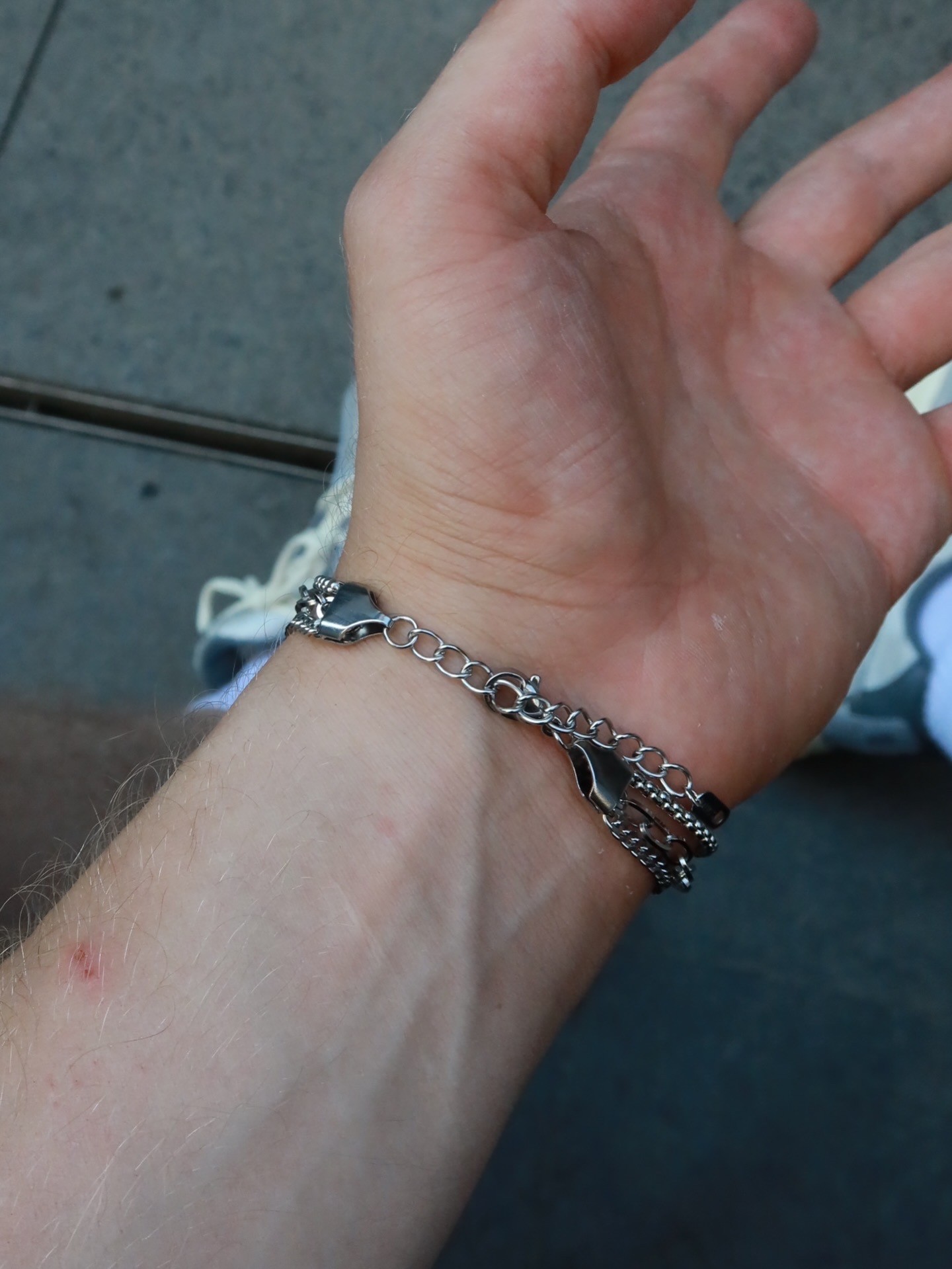 ⛓️ Three Chains Dif. Bracelet