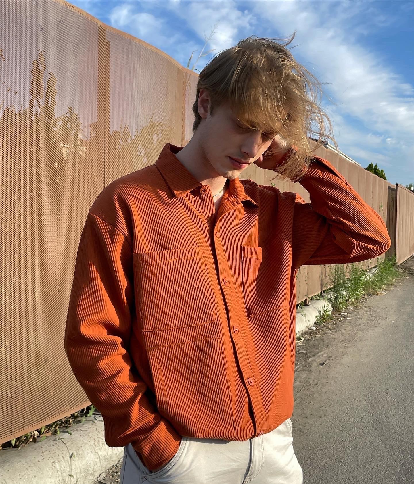 Corduroy Wıth Pocket Shırt