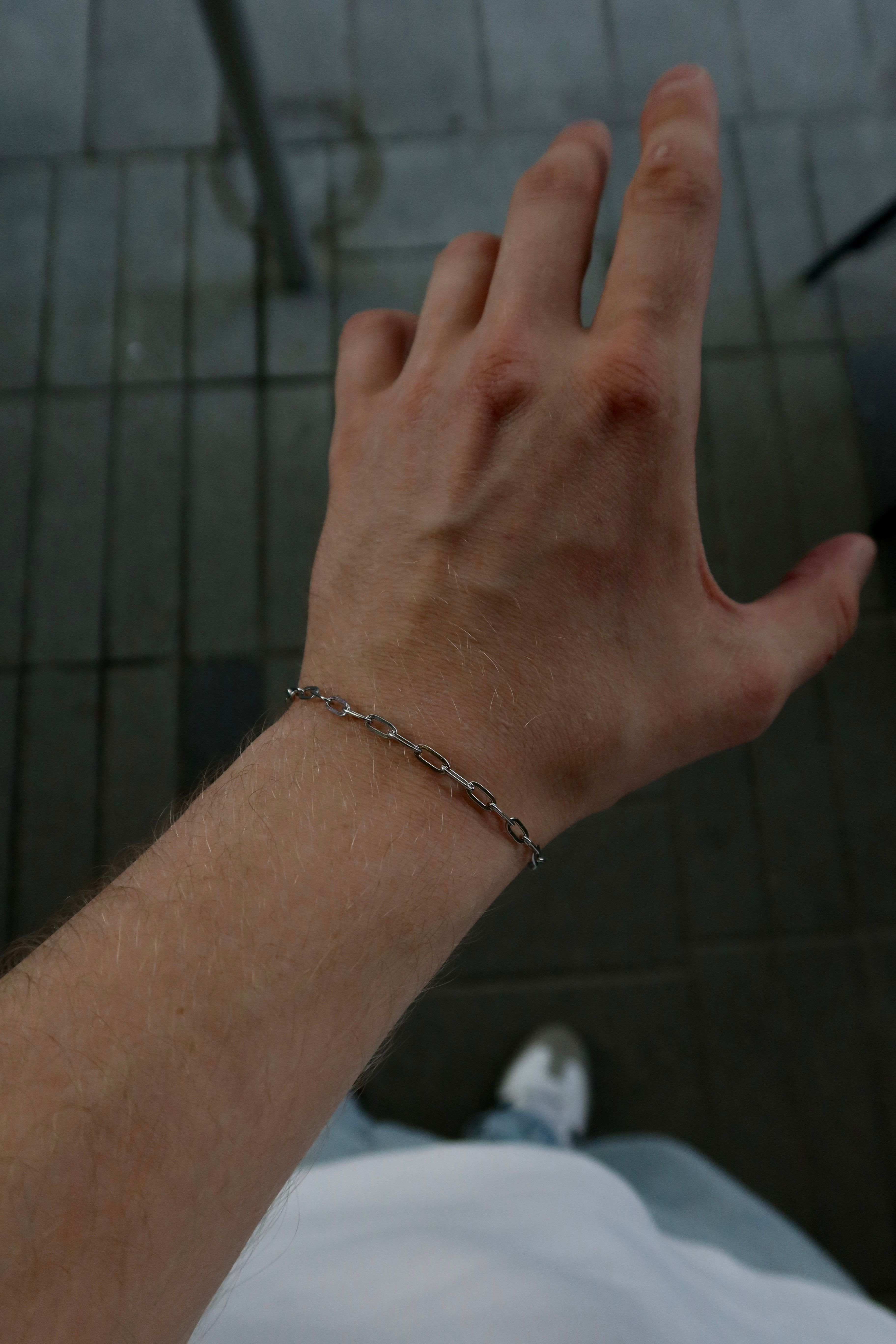 Silver Thin.1 Bracelet