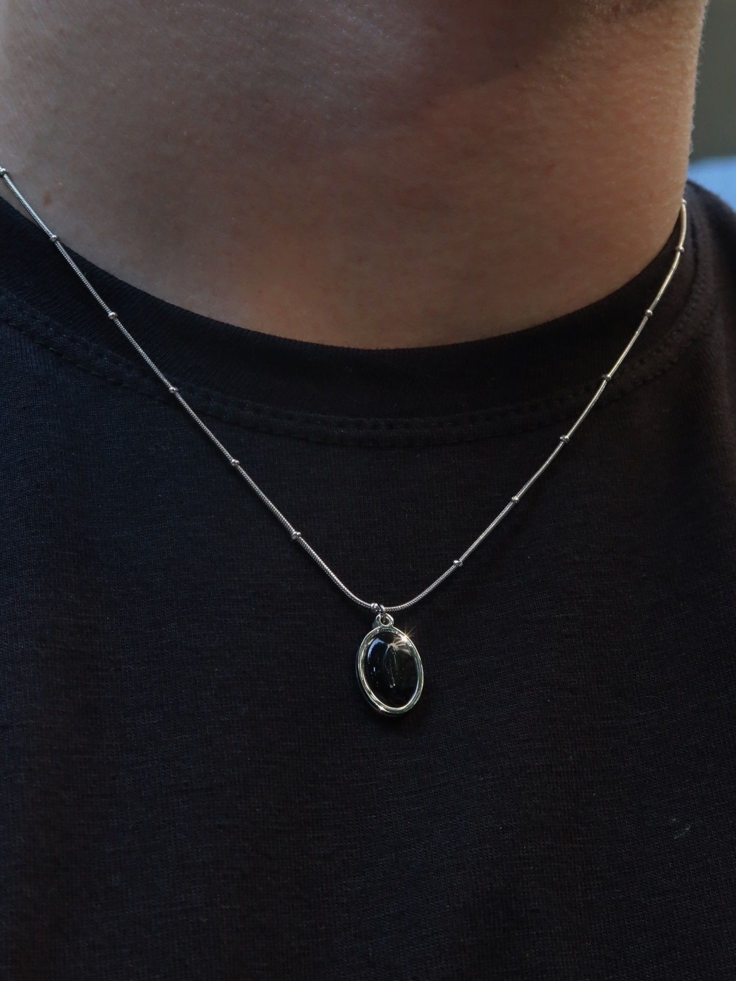 Lunar Eclipse Vintage Necklace