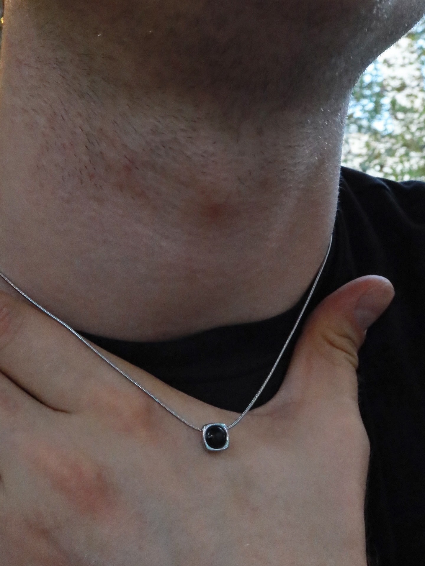Lunar Black Core Necklace