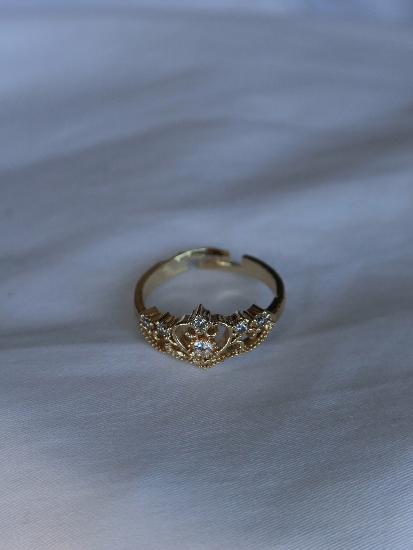 Queen Heart Princess Ring