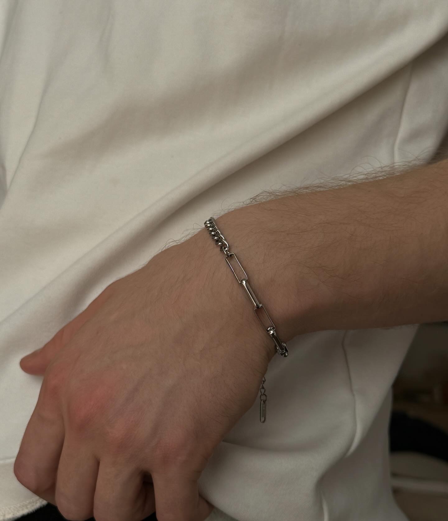 D.C Silver Bracelet