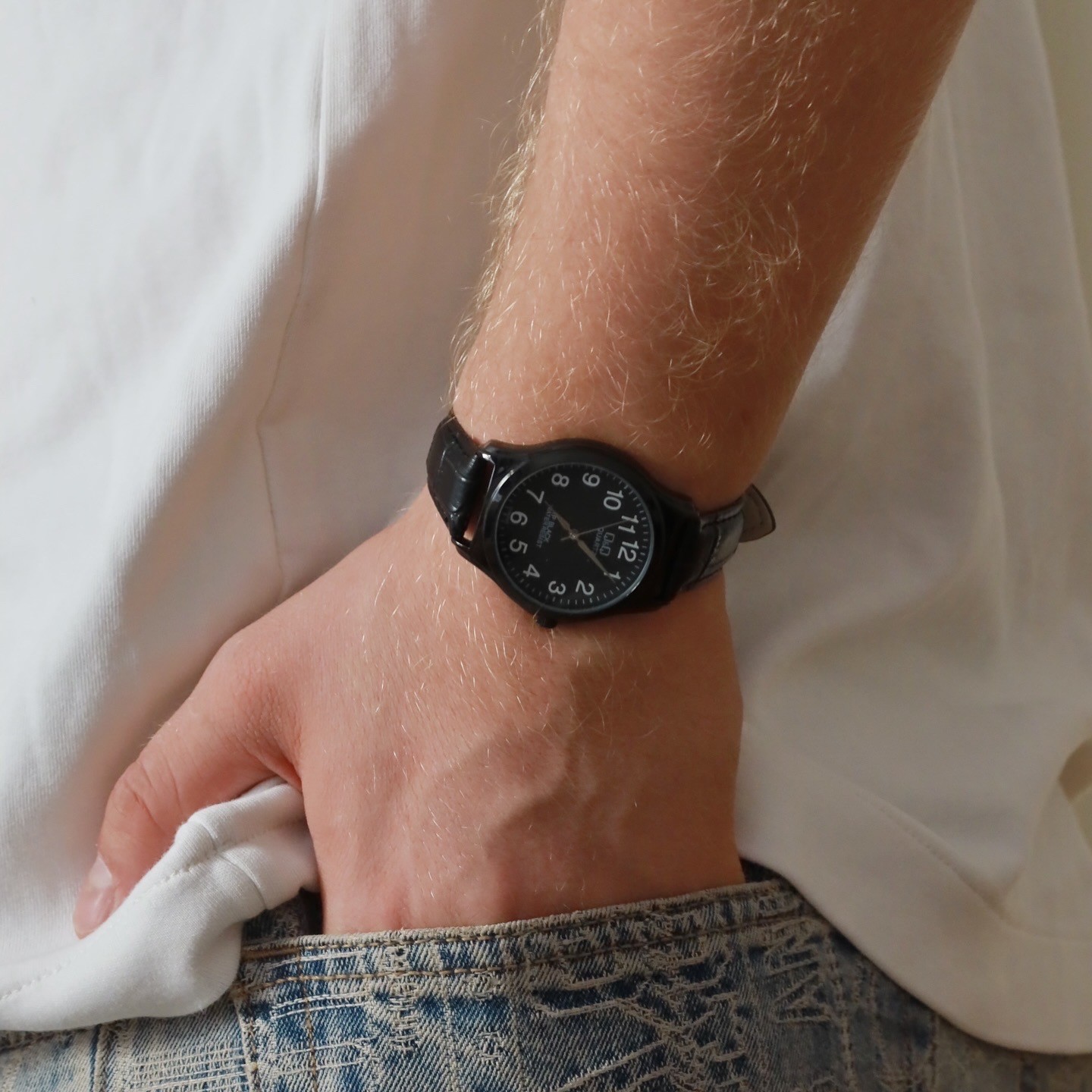Q&Q Vintage Field Watch